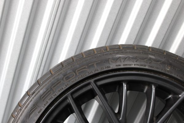 2015-2017 SUBARU WRX STI ENKEI RIM WHEEL & TIRE 18X8.5 +55 5X114 OEM #1 - Image 7