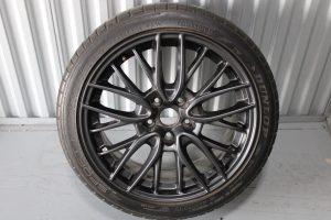 2015-2017 SUBARU WRX STI ENKEI RIM WHEEL & TIRE 18X8.5 +55 5X114 OEM #2