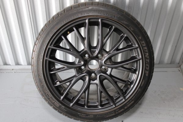 2015-2017 SUBARU WRX STI ENKEI RIM WHEEL & TIRE 18X8.5 +55 5X114 OEM #2