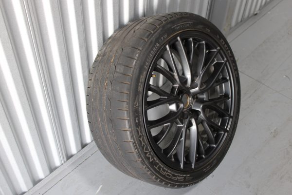2015-2017 SUBARU WRX STI ENKEI RIM WHEEL & TIRE 18X8.5 +55 5X114 OEM #2 - Image 2