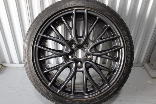 2015-2017 SUBARU WRX STI ENKEI RIM WHEEL & TIRE 18X8.5 +55 5X114 OEM #2 - Image 4