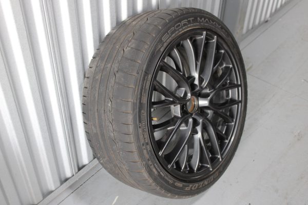 2015-2017 SUBARU WRX STI ENKEI RIM WHEEL & TIRE 18X8.5 +55 5X114 OEM #3 - Image 2