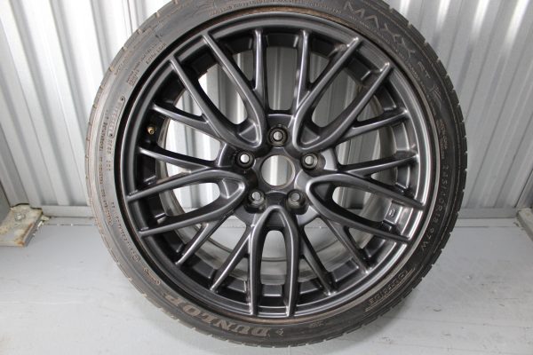 2015-2017 SUBARU WRX STI ENKEI RIM WHEEL & TIRE 18X8.5 +55 5X114 OEM #3 - Image 4
