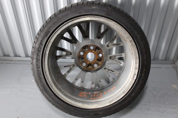 2015-2017 SUBARU WRX STI ENKEI RIM WHEEL & TIRE 18X8.5 +55 5X114 OEM #3 - Image 8