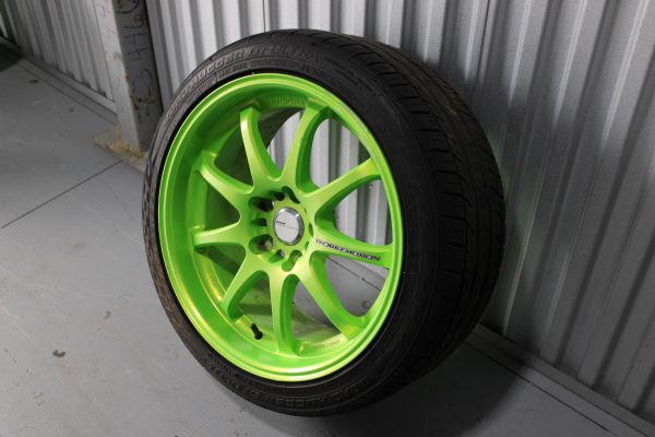 WORK EMOTION XD9 RIM WHEEL & TIRE 18X9 +43 5X114 #1 - Image 3