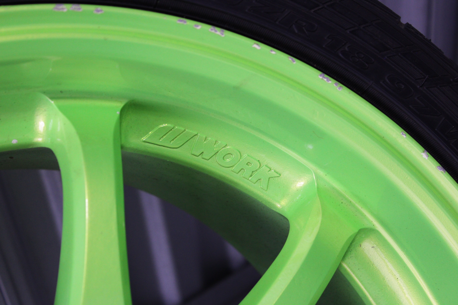 WORK EMOTION XD9 RIM WHEEL & TIRE 18X9 +43 5X114 #3 - Image 6