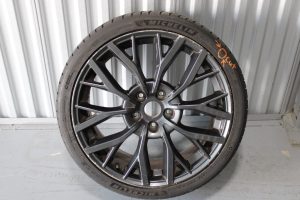 2018-2021 SUBARU WRX STI ENKEI RIM WHEEL & TIRE 19X8.5 +55 5X114 OEM