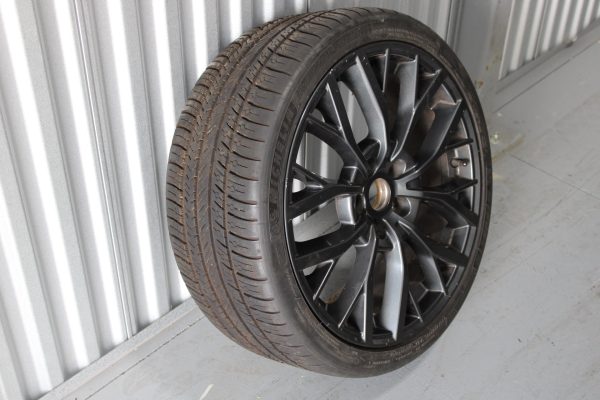 2018-2021 SUBARU WRX STI ENKEI RIM WHEEL & TIRE 19X8.5 +55 5X114 OEM - Image 2