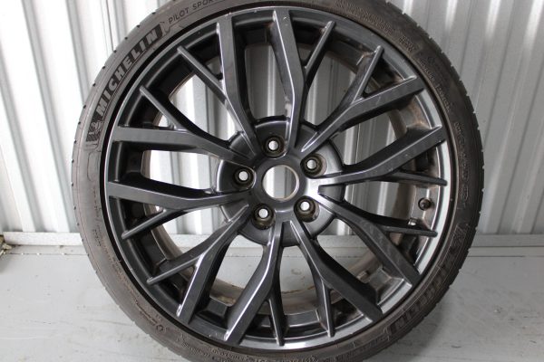 2018-2021 SUBARU WRX STI ENKEI RIM WHEEL & TIRE 19X8.5 +55 5X114 OEM - Image 4