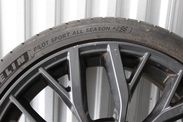 2018-2021 SUBARU WRX STI ENKEI RIM WHEEL & TIRE 19X8.5 +55 5X114 OEM - Image 5