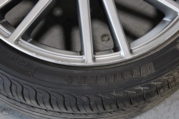 2008-2014 SUBARU WRX STI ENKEI RIMS WHEES & TIRES 18X8.5 +55 5X114 OEM - Image 10