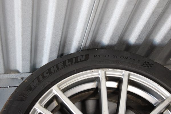 2008-2014 SUBARU WRX STI ENKEI RIMS WHEES & TIRES 18X8.5 +55 5X114 OEM - Image 14