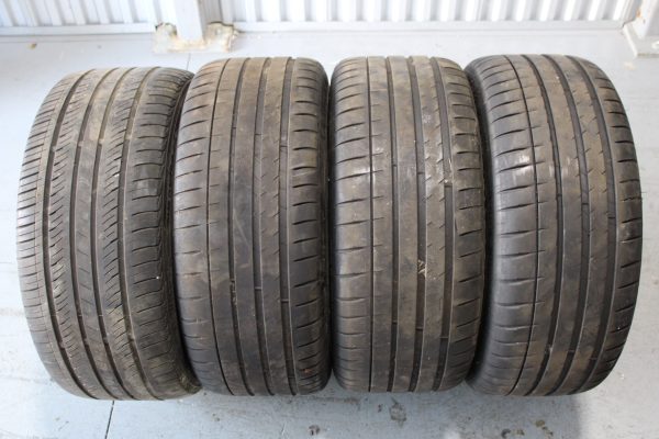 2008-2014 SUBARU WRX STI ENKEI RIMS WHEES & TIRES 18X8.5 +55 5X114 OEM - Image 18