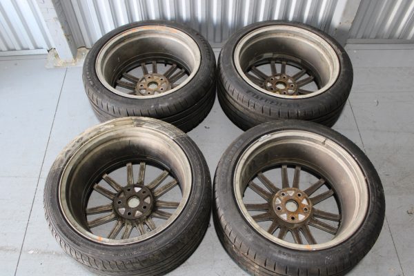 2008-2014 SUBARU WRX STI ENKEI RIMS WHEES & TIRES 18X8.5 +55 5X114 OEM - Image 21