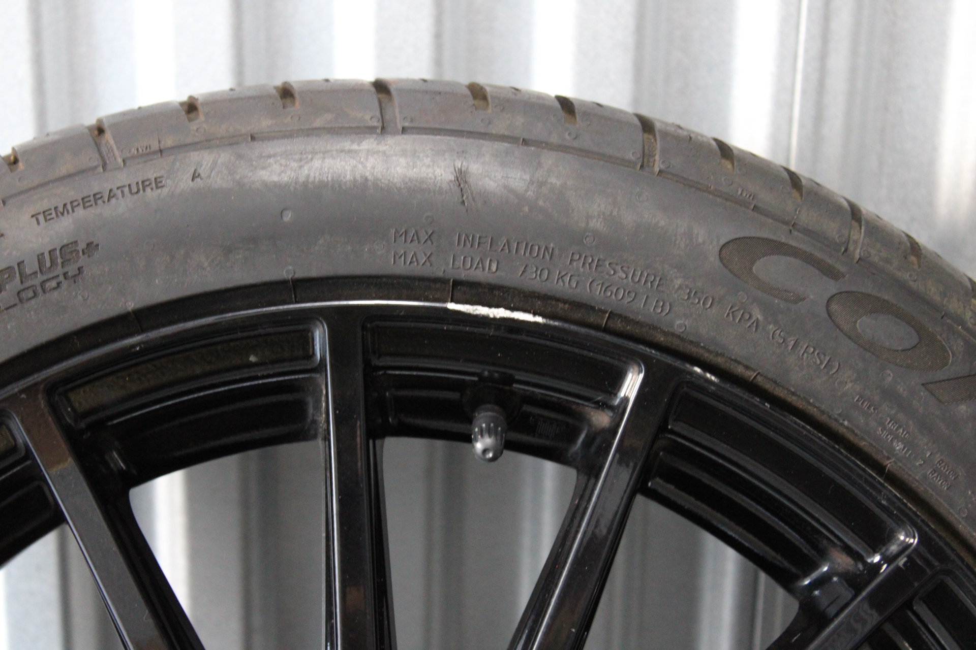 2015-2021 SUBARU WRX STI ENKEI BLACK 15 SPOKE WHEEL RIM & TIRE 18x8.5 +55 5X114 - Image 5