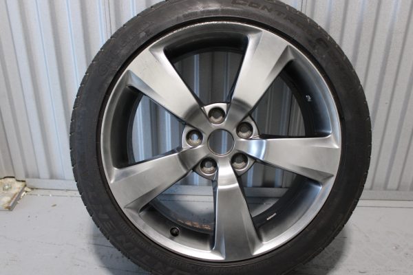 2008-2014 SUBARU WRX STI ENKEI RIM WHEEL & TIRE 18X8.5 +55 5X114 OEM #3 - Image 4