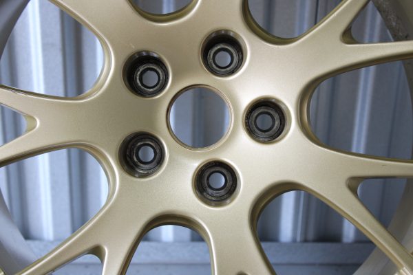 2018 SUBARU WRX STI TYPE RA BBS GOLD WHEEL RIM 19X8.5 +55 5X114 28111VA230 #2 - Image 6