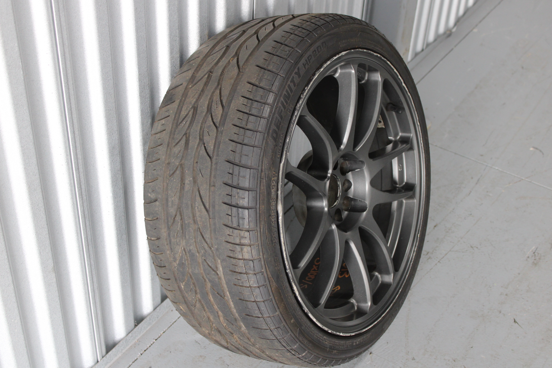 WORK EMOTION CR KIWAMI REPLICA REPS RIM WHEEL & TIRE 18X9 +25 5X114 #2 - Image 2