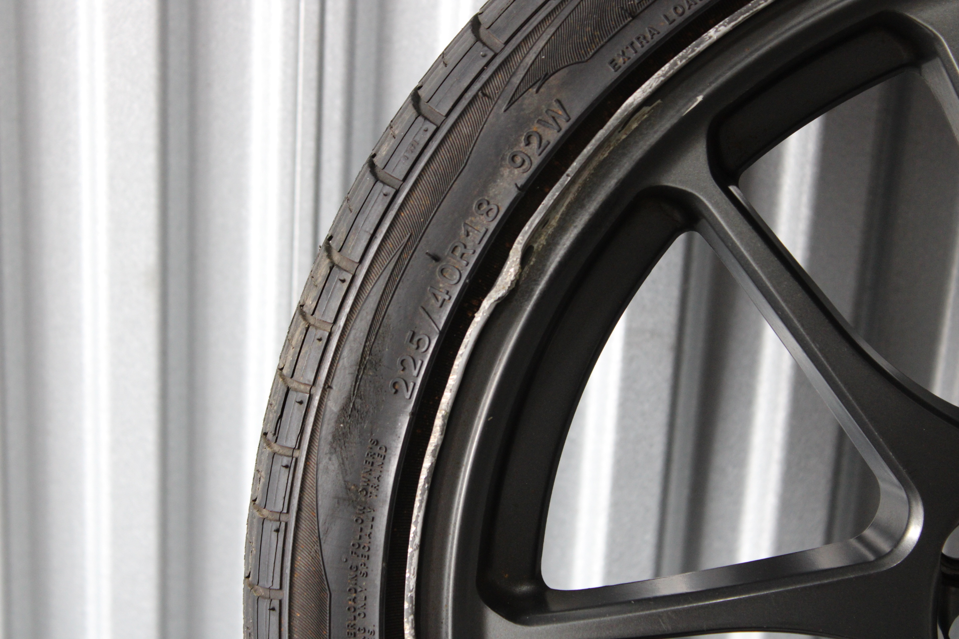 WORK EMOTION CR KIWAMI REPLICA REPS RIM WHEEL & TIRE 18X9 +25 5X114 #2 - Image 5