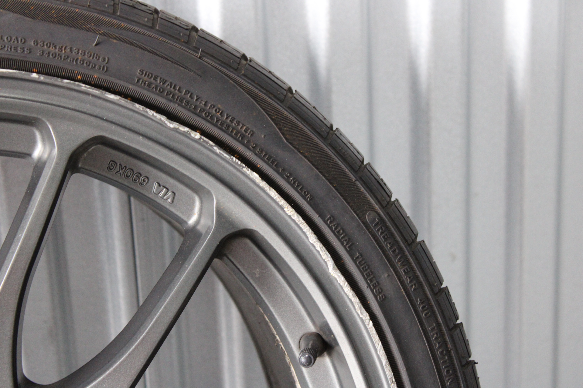 WORK EMOTION CR KIWAMI REPLICA REPS RIM WHEEL & TIRE 18X9 +25 5X114 #2 - Image 6