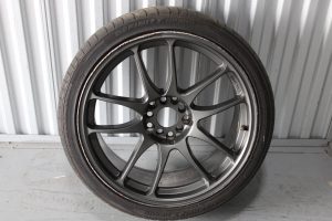 WORK EMOTION CR KIWAMI REPLICA REPS RIM WHEEL & TIRE 18X9 +25 5X114 #3