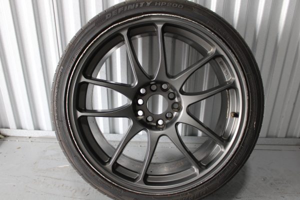 WORK EMOTION CR KIWAMI REPLICA REPS RIM WHEEL & TIRE 18X9 +25 5X114 #3 - Image 4