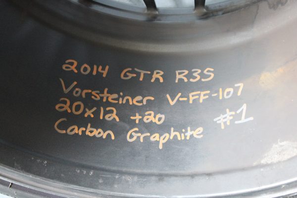 VORSTEINER V-FF-107 CARBON GRAPHITE RIM WHEEL & TIRE 20X12 +20 5X114 #1 - Image 15