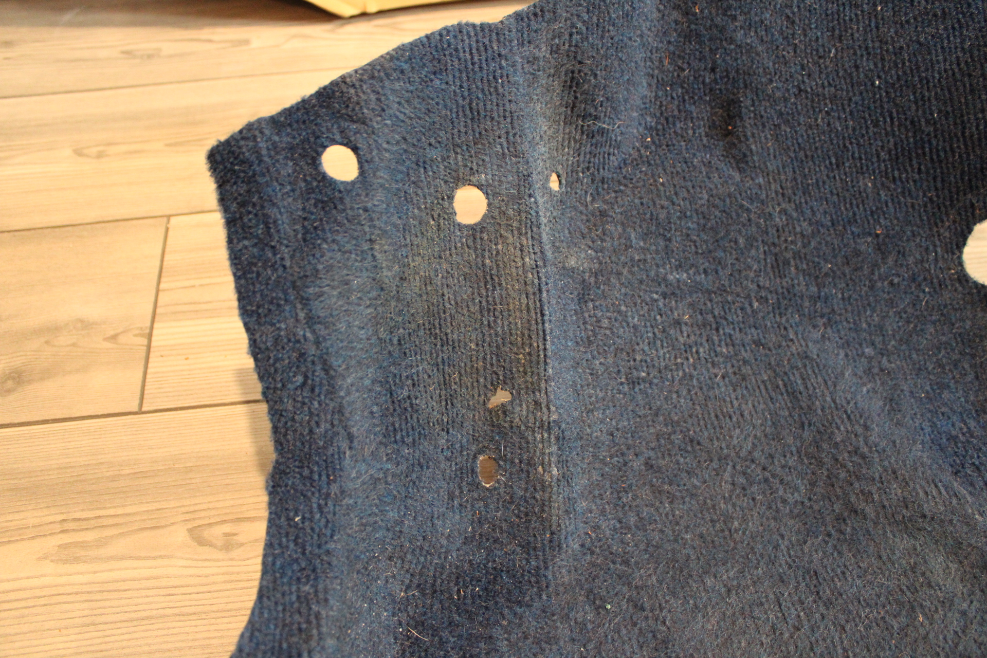 2004-2007 SUBARU WRX STI INTERIOR BLUE FLOOR CARPET LINER OEM USDM 33K MILES - Image 8