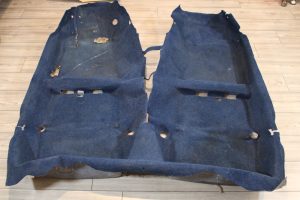 2004-2007 SUBARU WRX STI INTERIOR BLUE FLOOR CARPET LINER OEM USDM 98K MILES