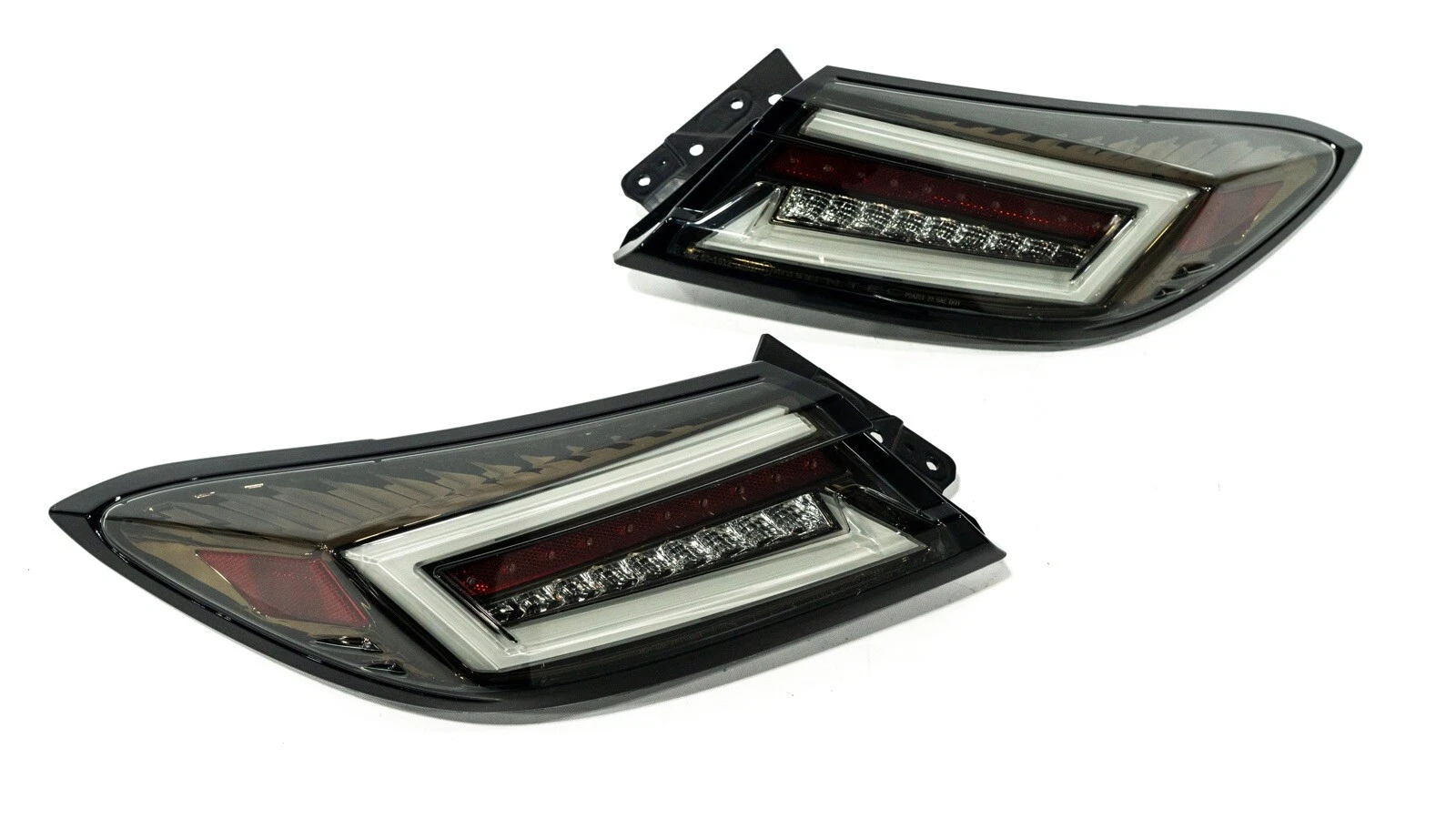 OLM Sequential LED Smoked Taillights Set For 2022-2025 Subaru BRZ / Toyota GR86 | TL-TA019LS - Image 2