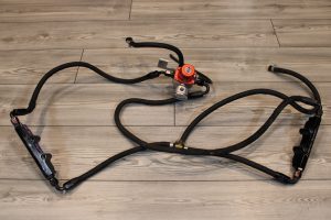 Injector Dynamics Top Feed Fuel Rails w/ FPR For 02-14 SUBARU WRX & 07-21 STI