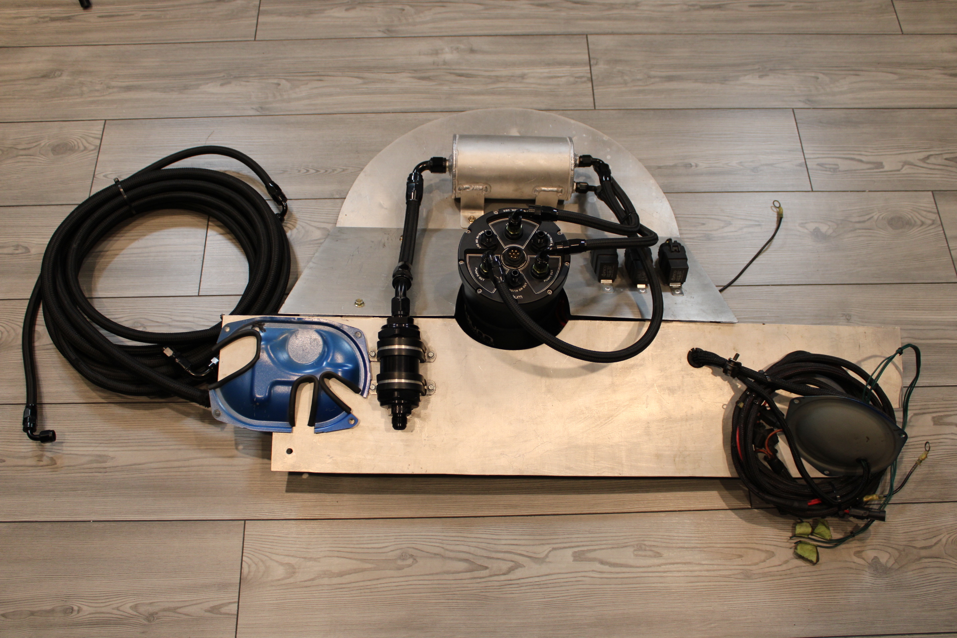 Rev Works Radium 1500HP Triple Fuel Pump Surge Tank System For 02-07 WRX / STI - Image 2