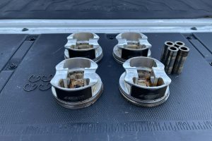 Manley Platinum Forged Pistons 99.75mm 8.5:1 For 04-21 Subaru WRX STI 612002C-4