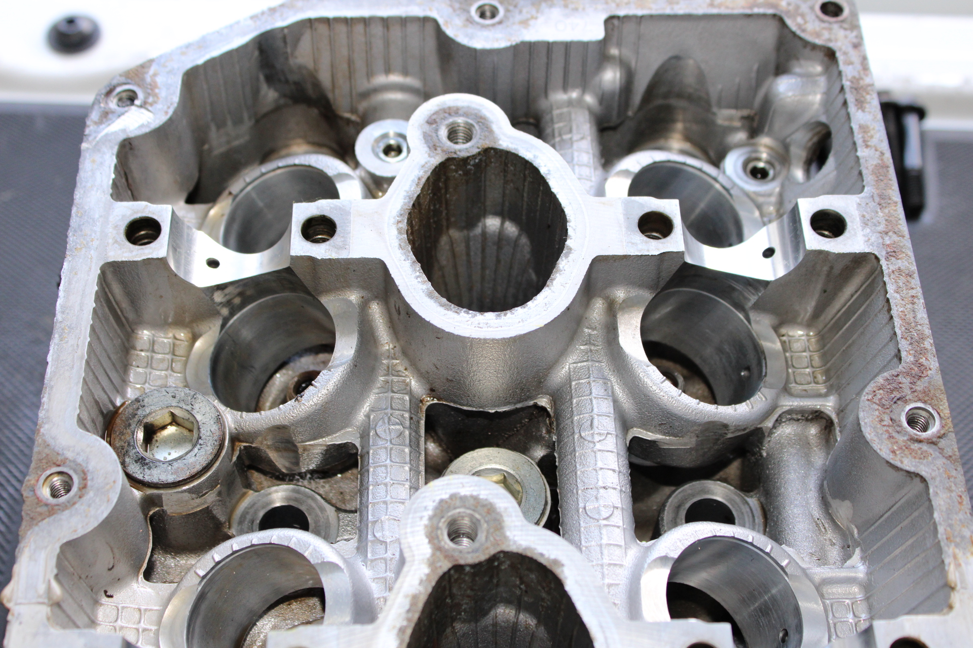 2008-2021 Subaru WRX STI W25 Dual AVCS Bare Cylinder Heads EJ257 2.5L OEM - Image 20