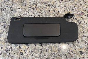 2022-2026 Chevrolet Silverado 1500 RH Black Sun Visor Passenger Side OEM 85589444