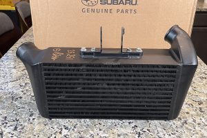 Process West Black Verticooler Top Mount Intercooler For Subaru WRX 2015-2021