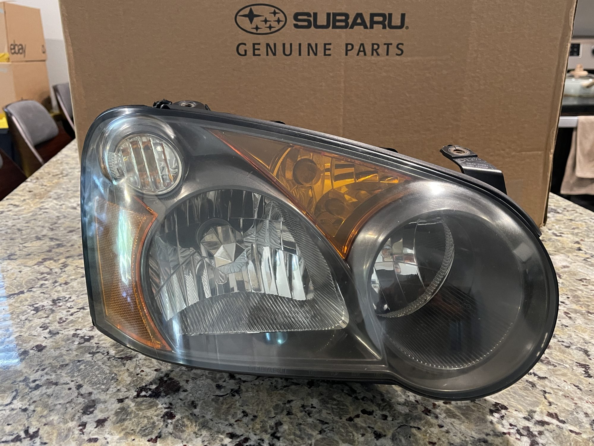 05 2005 Subaru WRX STI Xenon HID Headlights Head Lamps Set Assembly LH/RH OEM - Image 3