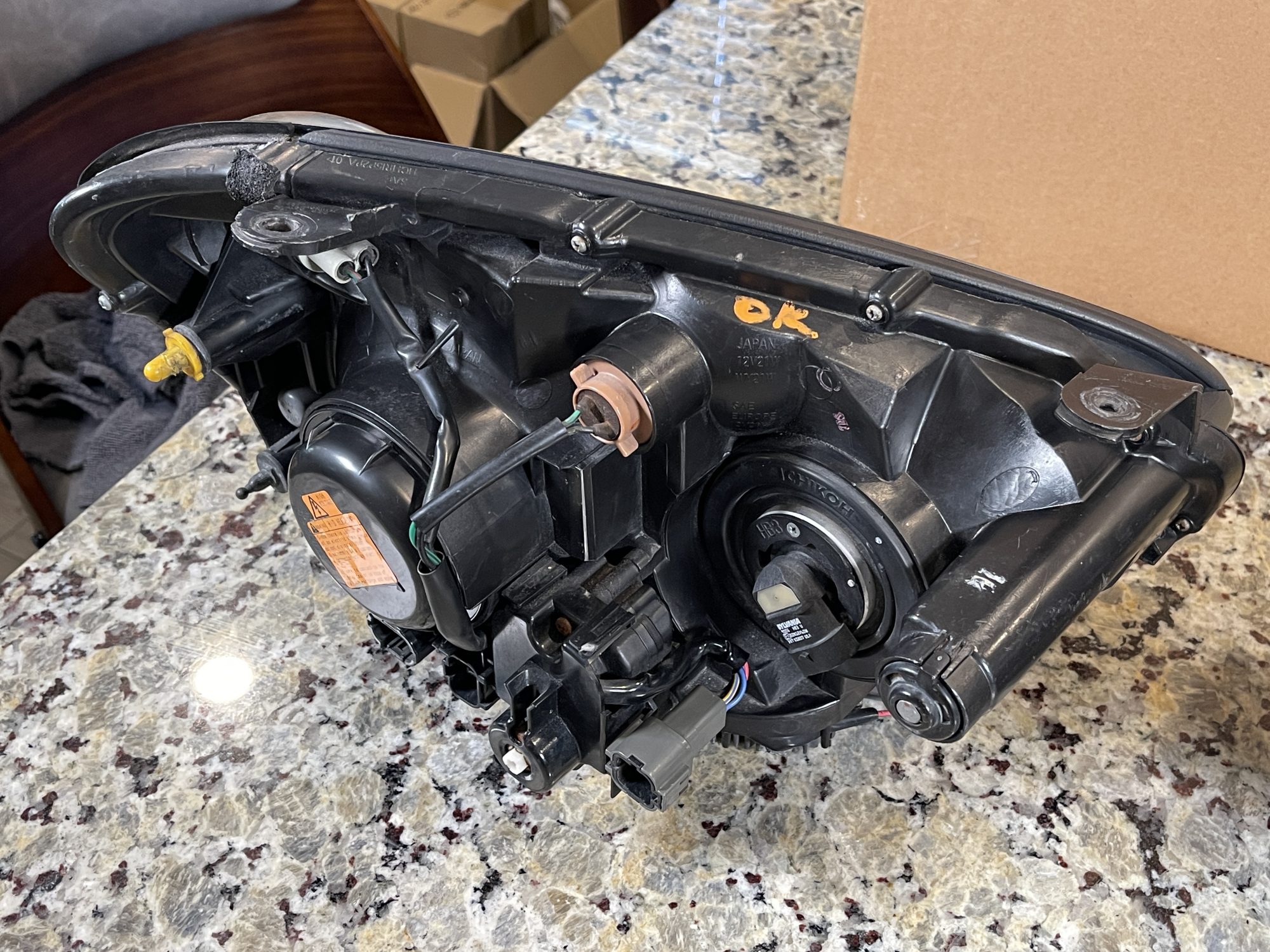 05 2005 Subaru WRX STI Xenon HID Headlights Head Lamps Set Assembly LH/RH OEM - Image 16