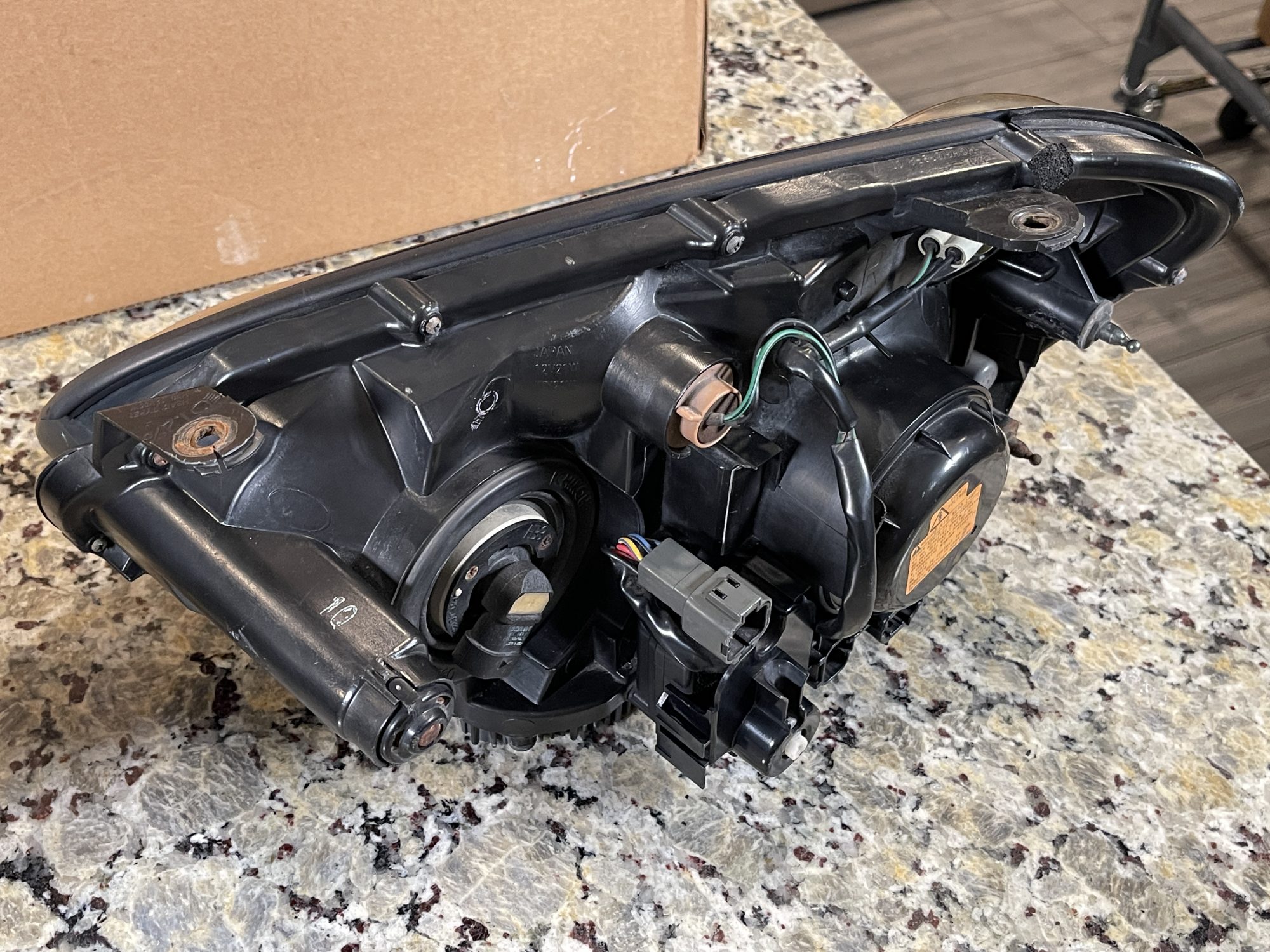 05 2005 Subaru WRX STI Xenon HID Headlights Head Lamps Set Assembly LH/RH OEM - Image 17